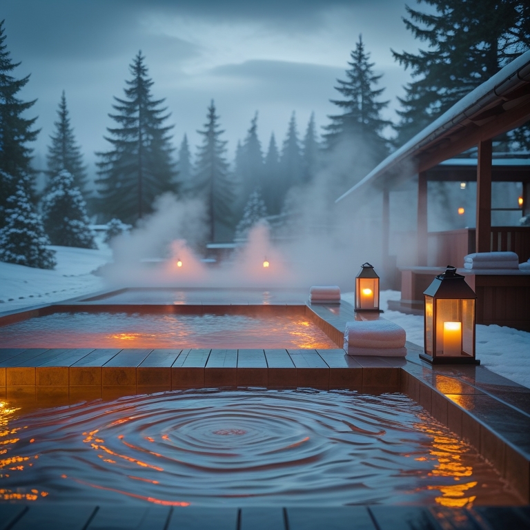 Gorące kąpiele w termach przynoszą ulgę zimowej chandrze